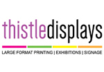 Thistle Displays Glasgow Edinburgh Scotland - creative graphic design & large format printing
