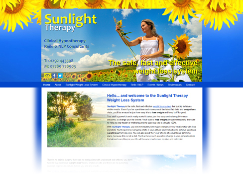 Sunlight Therapy Weight Loss System| Ayr Scotland