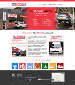 The GARAGE Abbeymill Paisley Renfrewshire