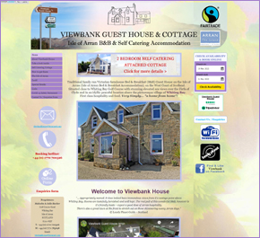 VIEWBANK GUEST HOUSE & COTTAGE | Isle of Arran Scotland