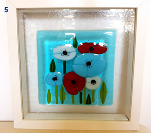 Fused Glass Gifts by Gramble Glass Paisley