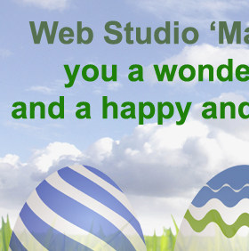 Web Studio 'Marita' wishing you a wonderful Easter and a happy and bright spring!