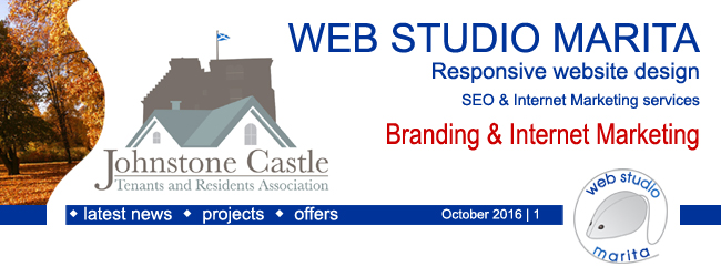 Web Studio Marita newsletter | Branding & Internet Marketing | October 2016 | 1