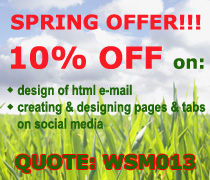 Web Studio 'Marita' – Spring Offer