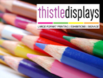 Thistle Displays Glasgow based company - graphic design & large format printing