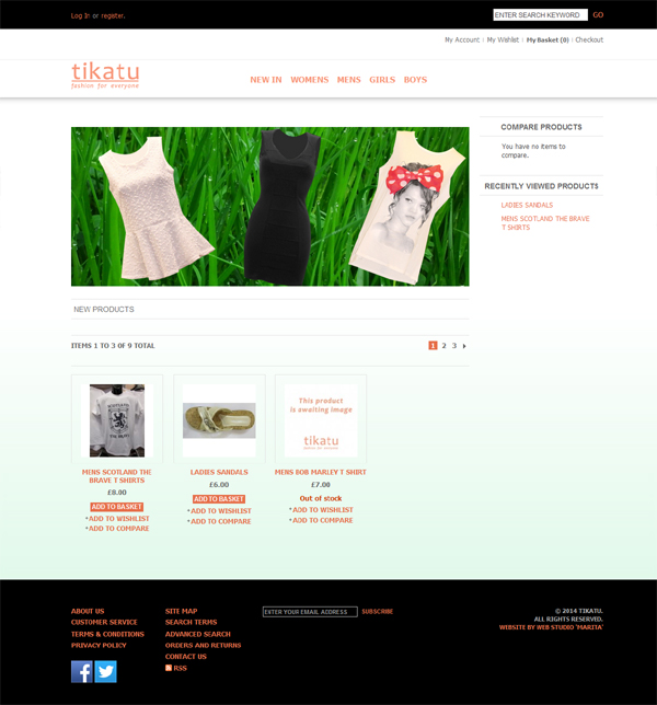 E-commerce websites - Johnstone Glasgow Paisley Renfrewshire Scotland